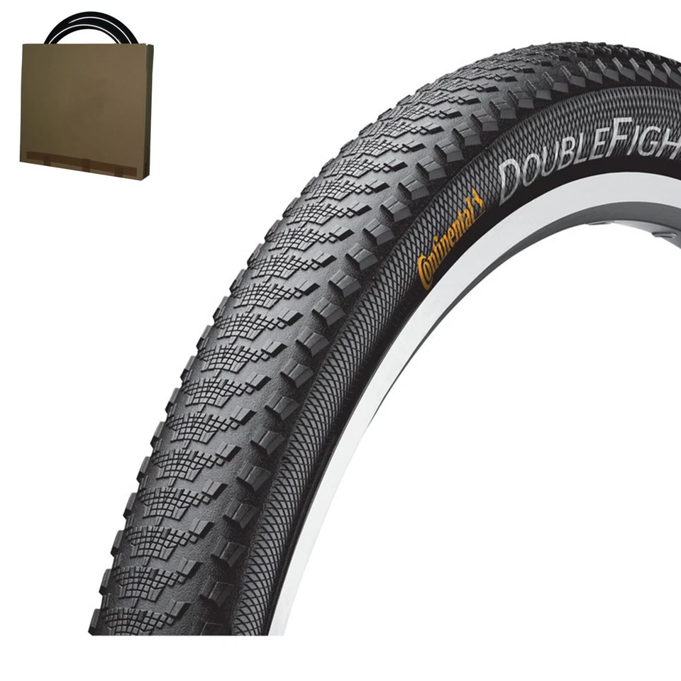 Continental MTB Race Fahrrad Reifen Mantel Double Fighter III 24 "26" 27.5" 29" - Bild 1 von 1