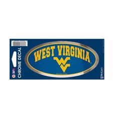 West Virginia Mountaineers Wincraft NCAA 3x7 Chrome Decal FREE SHIP!