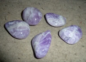 Tumble polierte Amethyst Steine, Steine - Bild 1 von 2