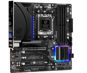 ASRock B650M PG Riptide WiFi Motherboard - AMD AM5, DDR5, PCIe 4.0, Micro-ATX - Bild 1 von 4