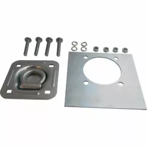4 Stück Zurrmulden 1000daN mit Gegenplatte und Befestigungsset - Bild 1 von 1
