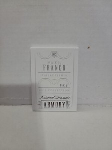 2015 Panini National Treasures #6 Maikel Franco ARMORY Booklets 16/25 Rookie