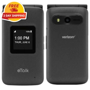 KAZUNA eTalk F119 4G Flip Phone Unlocked Excellent Condition - Afbeelding 1 van 6