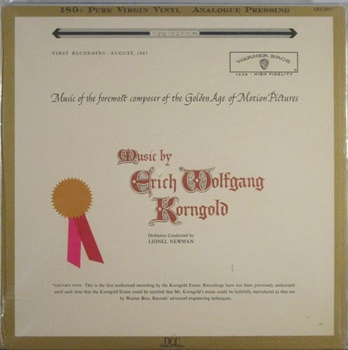 Музыка Эриха Вольфганга Korngold DCC аудиофил LP #65  - Изображение 1 из 1