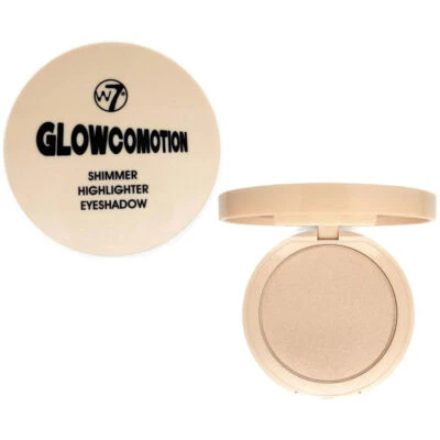 W7 Cosmetics Glowcomotion - Shimmer Highlighting Powder Eyeshadow Face Gold - Image 1 of 4