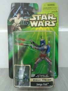 Star Wars - Power of the Jedi - Jango Fett (Attack of the Clones Sneak Preview) - Picture 1 of 2