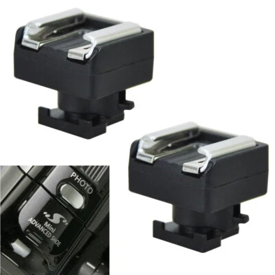 2PCS Mini Advanced Shoe to Universal Shoe Adapter for Canon VIXIA HF G40 G30 G20 - Image 1 of 4