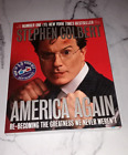 Stephen Colbert America Again with 3D Glasses Book