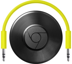 GOOGLE Chromecast Audio Built-in WiFi Green Android 4.1 iOs 7.0 3.5 mm jack - Picture 1 of 1