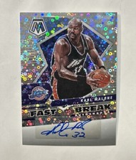 2021-22 Mosaic Karl Malone Fast Break Autographs Disco Utah Jazz 