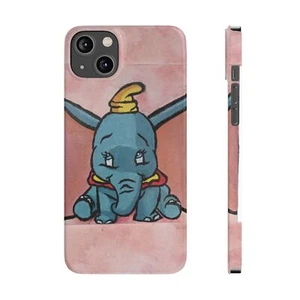 Pink Dumbo Elephant cartoon Phone Cases - Picture 1 of 1