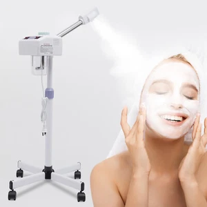 Facial Steamer Professional Ozone Face SPA Sauna Deep Skin Cleansing Hot Steam - Picture 1 of 18