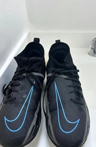 Nike Phantom GT2 Elite DF FG fester Untergrund Herren Fußballschuh - schwarz/blau US - Bild 1 von 5