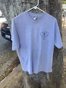 Vtg 2008 Cholo Jail Art T Shirt Large Los Angeles County Drug Court Rare Gray - Picture 1 of 8