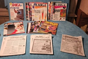 30 Various Vintage Amiga Computing, Amiga World & Amiga Informer Magazines - Picture 1 of 14