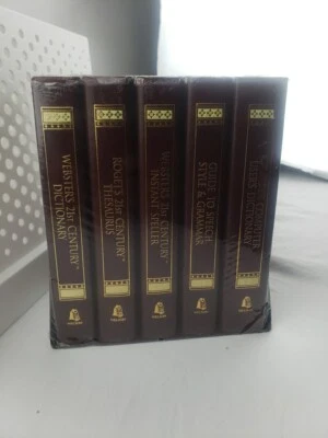 Webster's 21st Century Desk Reference Library  Book Set  By Thomas Nelson Rare - Image 1 of 4