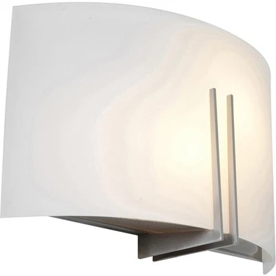 Access Lighting 20447-BS/WHT Prong Wall Sconce Wall Light - Image 1 of 4