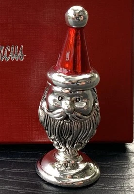 4 tarjeteros Santa Place Neiman Marcus 2002 nuevo en caja placa de plata 5 juegos disponibles Foto 1 de 4