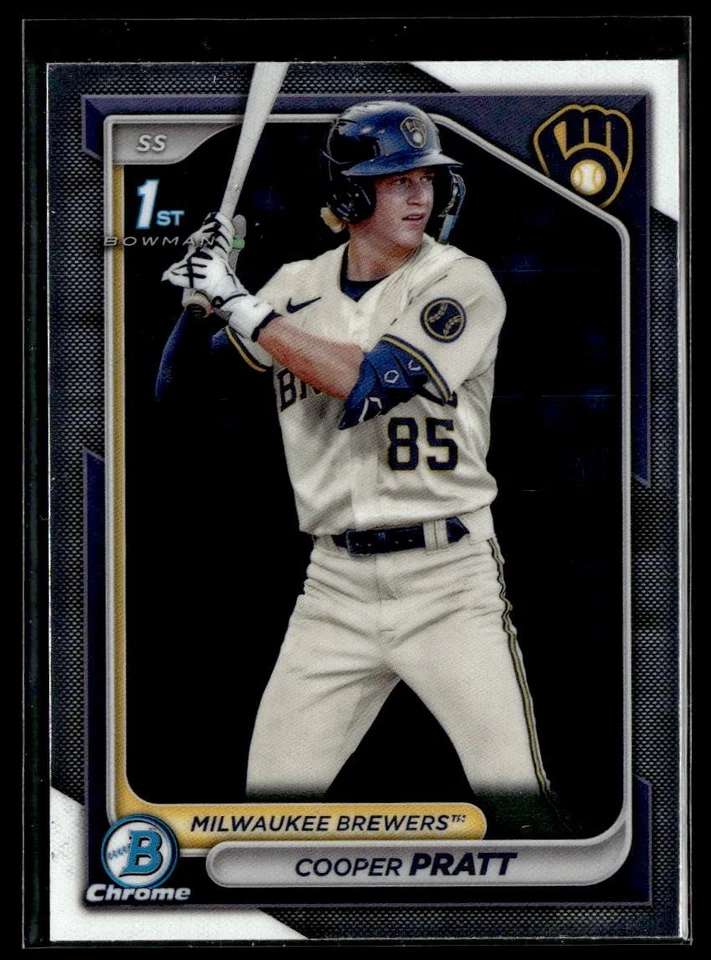 2024 Topps Chrome Bowman #BCP-137 Cooper Pratt - Image 1 of 2