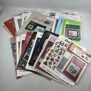 Cross Stitch Pattern Lot Booklet Sue Hillis Leisure Arts Cricket Collection - Picture 1 of 6