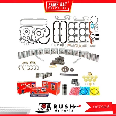 87-89 主发动机重建套件 适用于道奇 B150 3.9L V6 OHV 12v DNJ EK1110M — 第 1/4 张图片