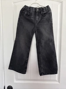 Lot- Girl’s Jeans Size 7 - Old Navy- Baggy-wide leg- High Rise- 2pairs - Picture 1 of 7