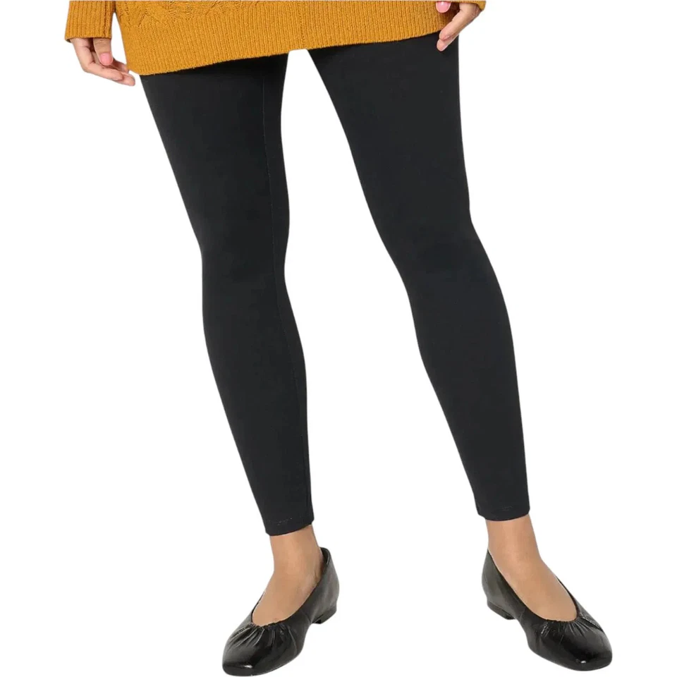 Leggings para mujer con control sin costuras suaves esculpidos negros Foto 1 de 1