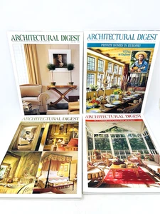 1996 Architectural Digest Magazines Vintage Interior Design Ads Lot of 4 - Picture 1 of 9