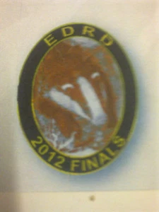 Earth Dog Running Dog 2012 Finals Badge - Picture 1 of 1
