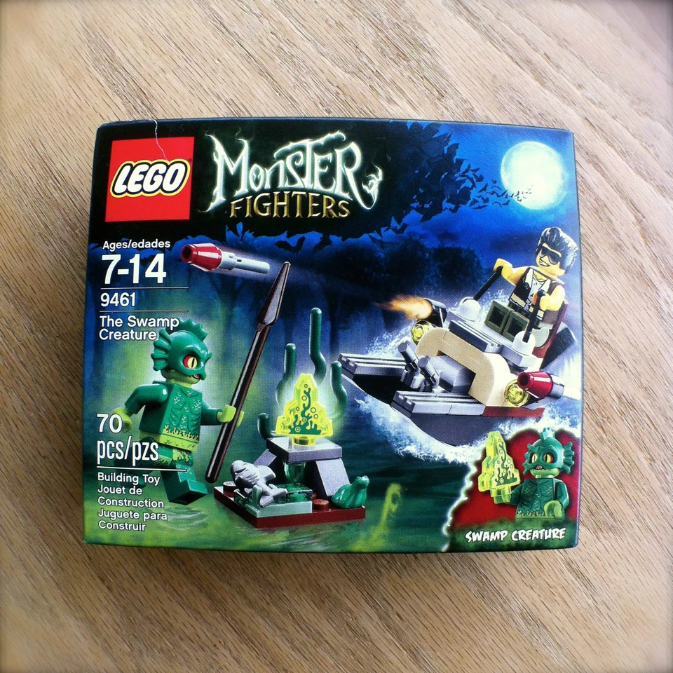 LEGO 9461 THE SWAMP CREATURE Monster Fighters 70PCS FRANK ROCK movie minifigures Foto 1 de 4