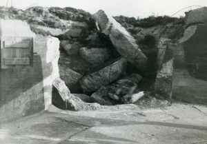 France Dunkerque Dunkirk & Around after WWII Shelter Old Photo 1946 - Foto 1 di 3