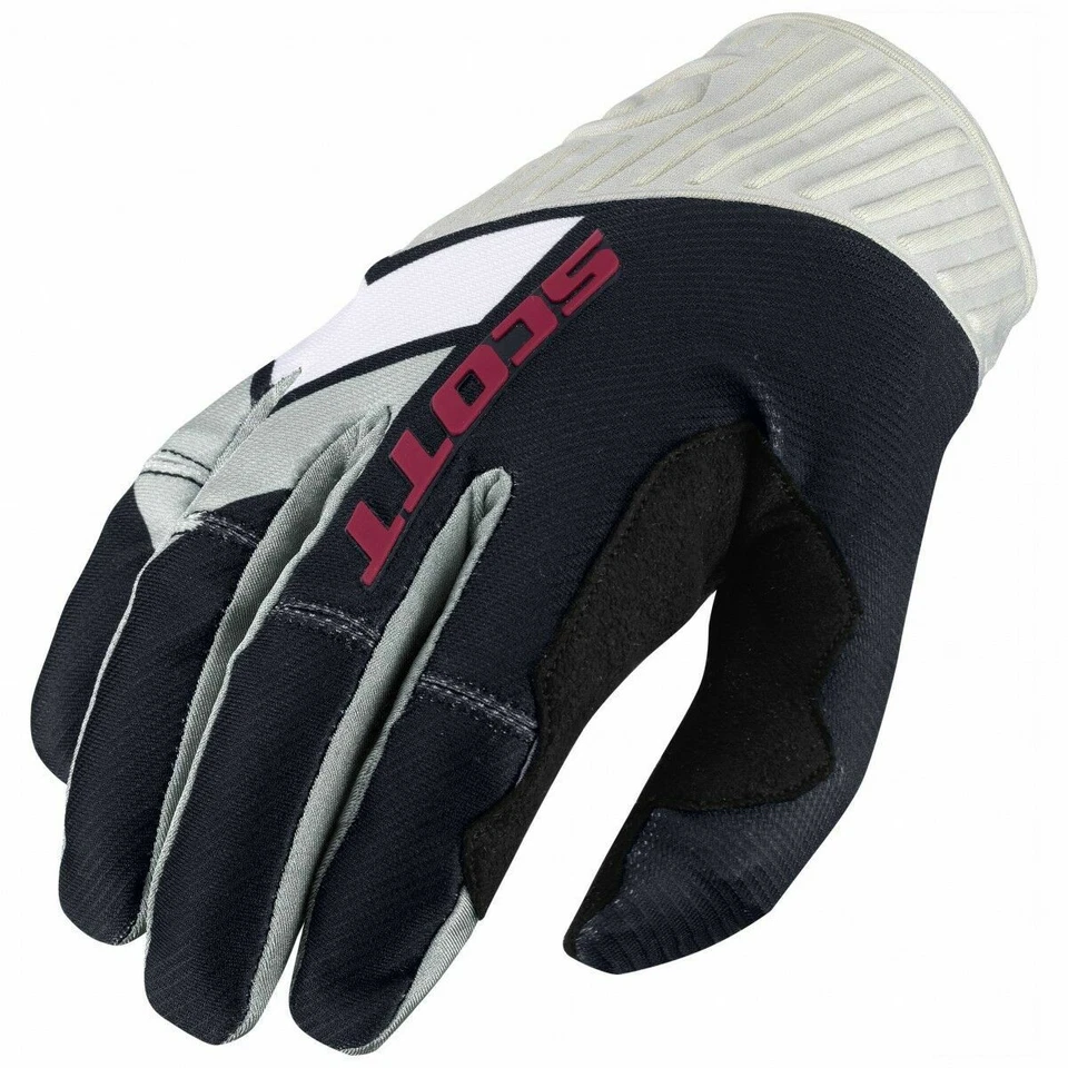 Scott 450 Podium Motocross Gloves Black White XX Large Off Road Enduro - Image 1 of 2