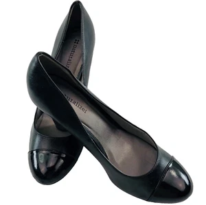 Naturalizer Damenschuhe Größe 8,5 schwarz Butler-N Flex-Absatz Lackleder Zehenpartie - Bild 1 von 9