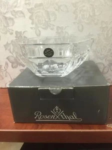Rosenthal Crystal - Domus Bowl 6" New in box with original tags - Picture 1 of 3