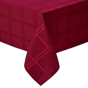 New Wamsutta® Solid Tablecloth 52" X 52" Ruby Red - Bild 1 von 3