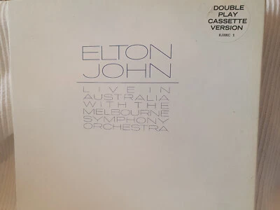 Elton John Live In Australia Vinyl Double Album - Image 1 of 4