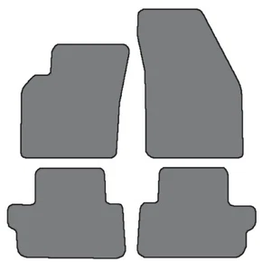 2006-2013 Volvo C70 4 pc Sets Custom Fit Carpet Floor Mats - Black - Picture 1 of 11