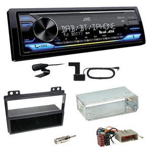 JVC KD-X472DBT Digitalradio Bluetooth USB FLAC Einbauset für Ford Fiesta Fusion - Bild 1 von 1