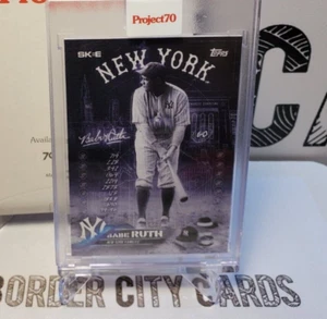 Babe Ruth 2021 Topps Project 70 #3 🔥 DJ Skee 🔥 New York Yankees HOF - Picture 1 of 2