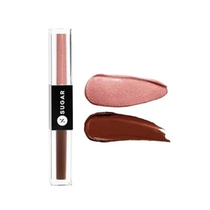 SUGAR Two Good To Be True Dual Eyeshadow, 03 Cinnamon & Nutmeg (1.5ml Each Side) - Picture 1 of 6