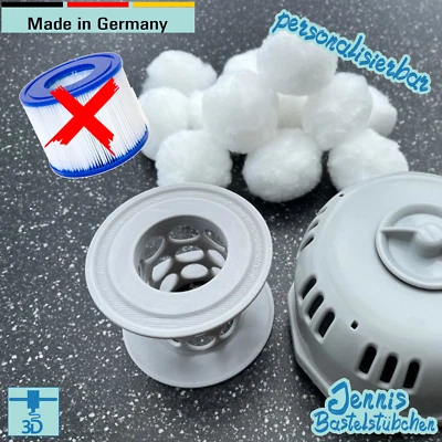 Filterersatz für Bestway Filter 1/2/3/4/6 I/II/IV/VI,Filterbälle Pool,Lay-Z-SPA