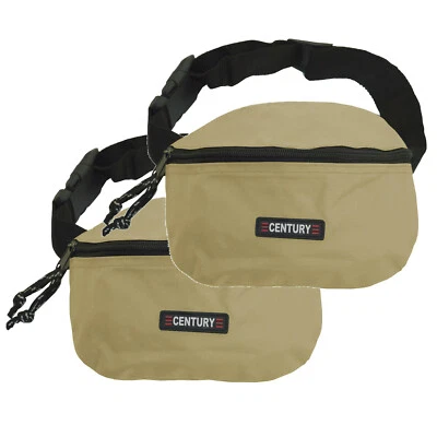 2er Set Bauchtasche für Kinder 2 Fächer Gürteltasche Hüfttasche beige BW 55-70