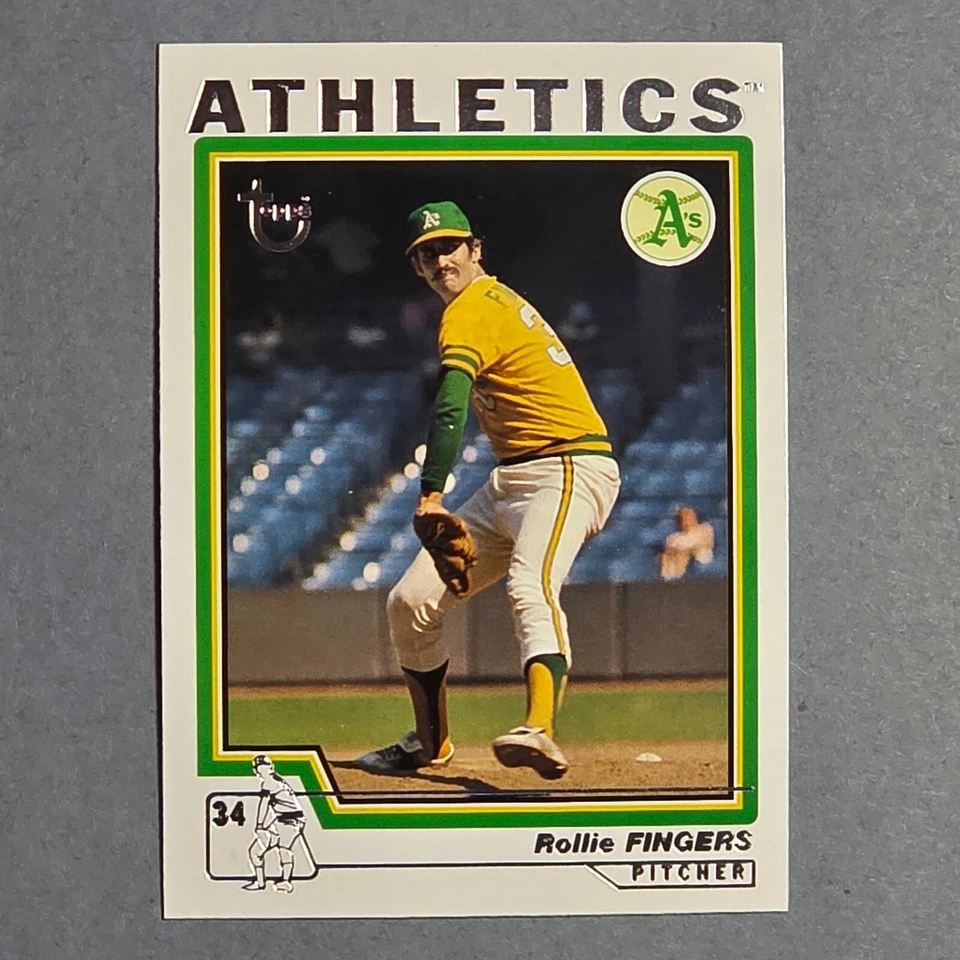 2004 Topps SP Retired, Signature Edition #96 Rollie Fingers A's MINT Rare. - Image 1 of 1