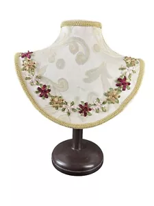 Necklace Display Bust Stand Jewelry Organizer Decor Victorian Mannequin Floral - Picture 1 of 11