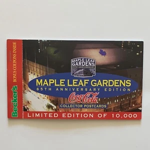 Toronto Maple Leafs 1996 Maple Leaf Gardens 65th Anniversary Collector Postcards - Picture 1 of 11