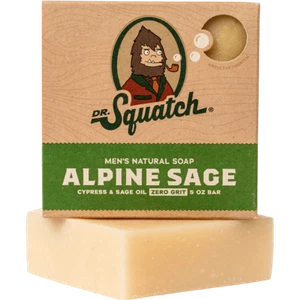 Dr Squatch Alpine Sage Bar Soap 5oz Zero Grit - Picture 1 of 1