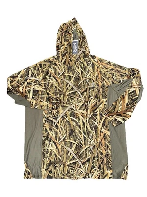 Hooded Neck Shirt~Men’s Size 3X~BASSDASH UPF+50 LS Mesh Sport Hunting*Fishing - Image 1 of 4