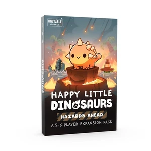 Unstable Games Happy Little Dinosaurs: Hazards Ahead 5-6 Player Expansion Ca - Picture 1 of 3