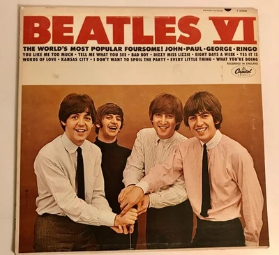 The Beatles Beatles VI Vinyl LP Capitol 1965  Pop Rock Eight Days A Week Mono - Image 1 of 4