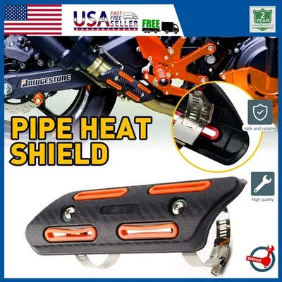 Pipe Heat Shield Guard Protector For Cover Kawasaki KX250F KX450F 250 KXF 450 — 第 1/4 张图片